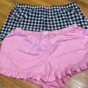 Pajama shorts